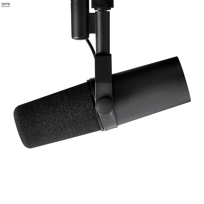 Shure SM7B — a classic dynamic broadcast microphone