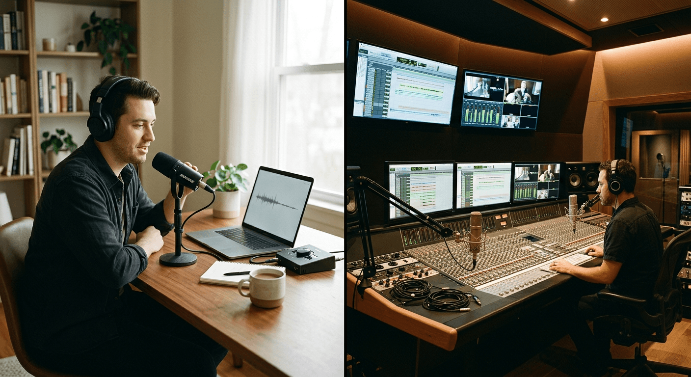 In-House vs. Outsourced Podcast Production: The Complete Decision Framework