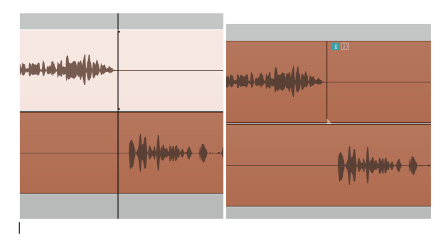 Split at edit cursor action
